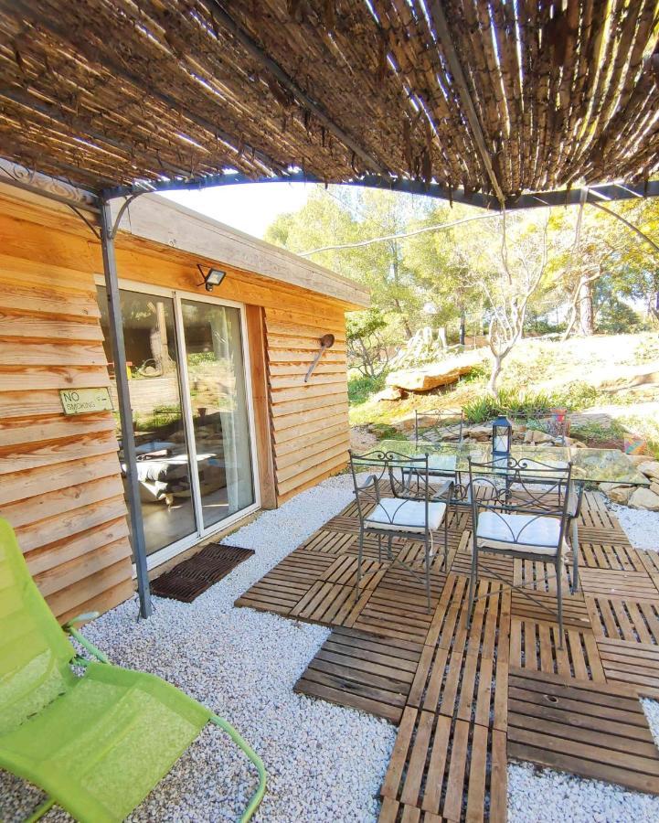 Arche De Noe Atypique, Boheme , Nature, Piscine Chauffee De Paques A Toussaint , Spa , Sauna , Loisirs Le Beausset Bagian luar foto