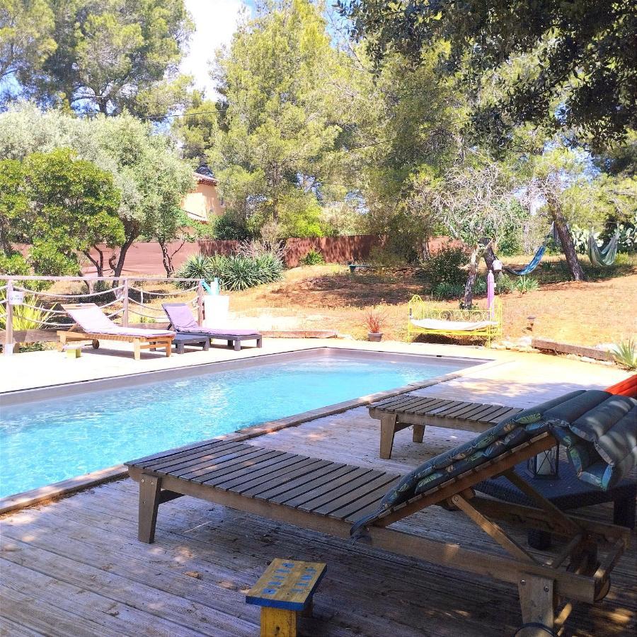 Arche De Noe Atypique, Boheme , Nature, Piscine Chauffee De Paques A Toussaint , Spa , Sauna , Loisirs Le Beausset Bagian luar foto